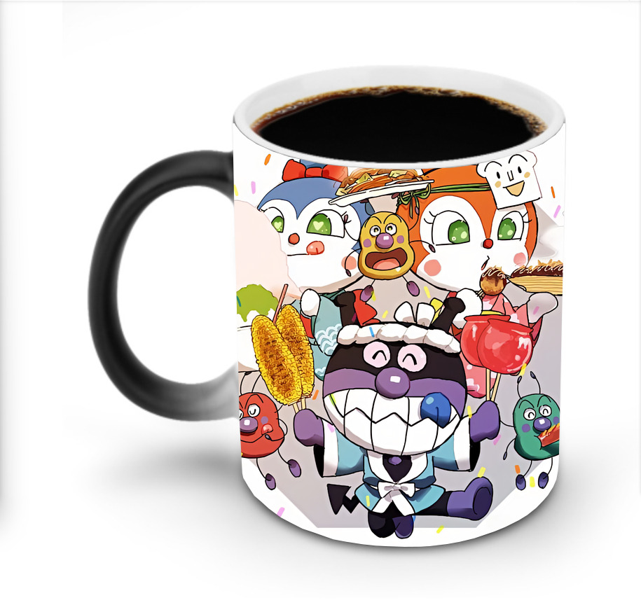 （画像用） アンパンマン Anpanman 温度変色マグカップ