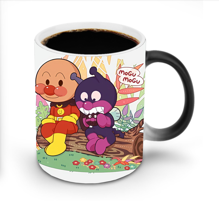 （画像用） アンパンマン Anpanman 温度変色マグカップ