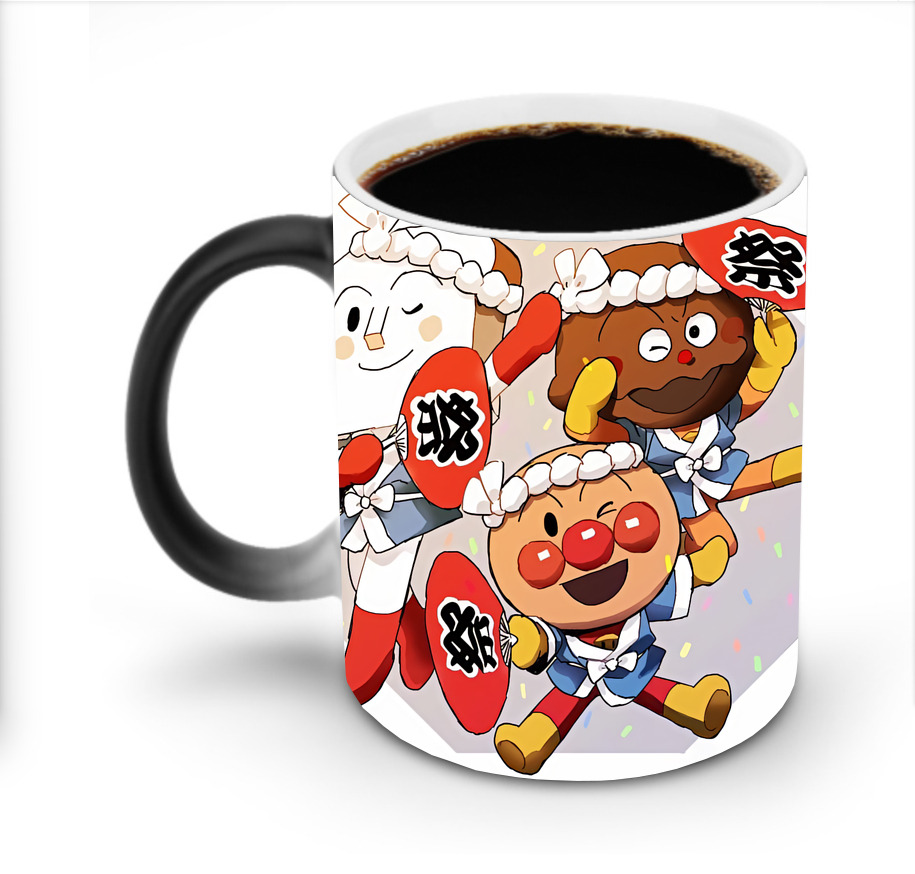 （画像用） アンパンマン Anpanman 温度変色マグカップ