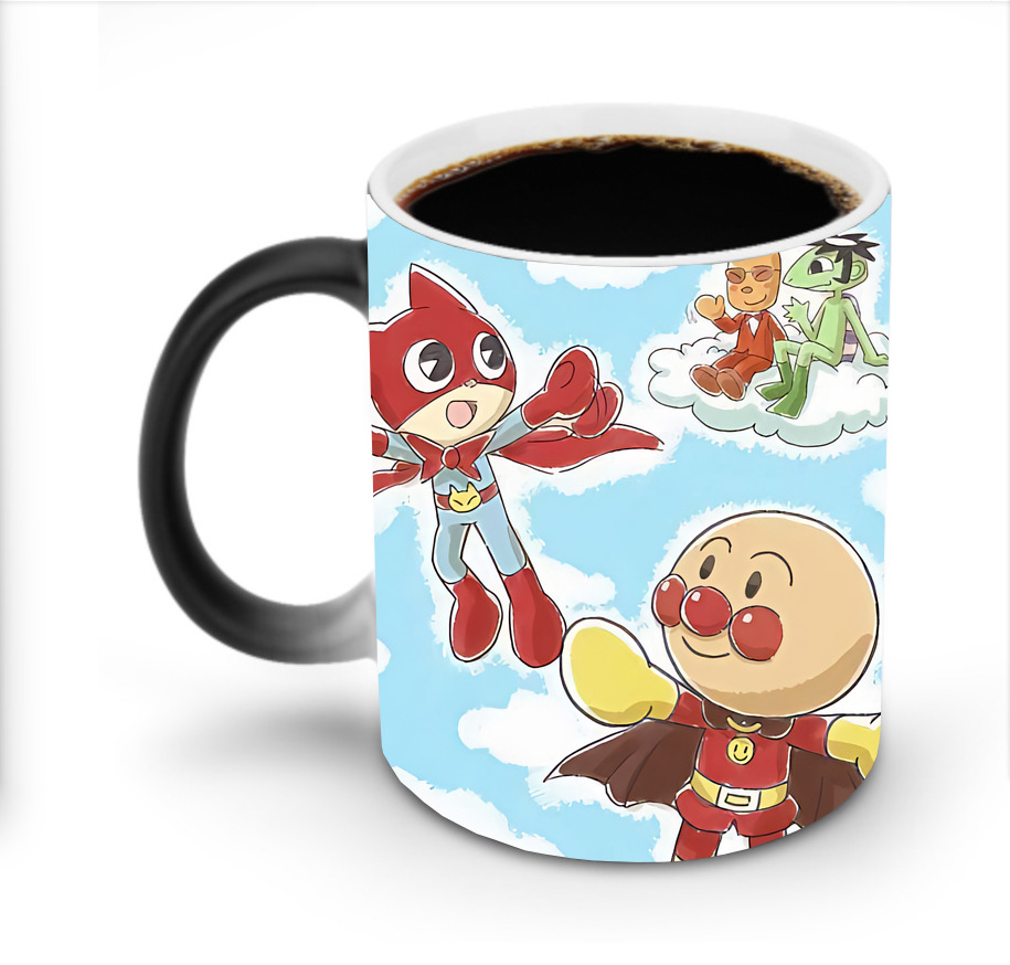 （画像用） アンパンマン Anpanman 温度変色マグカップ