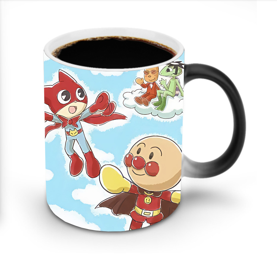 （画像用） アンパンマン Anpanman 温度変色マグカップ
