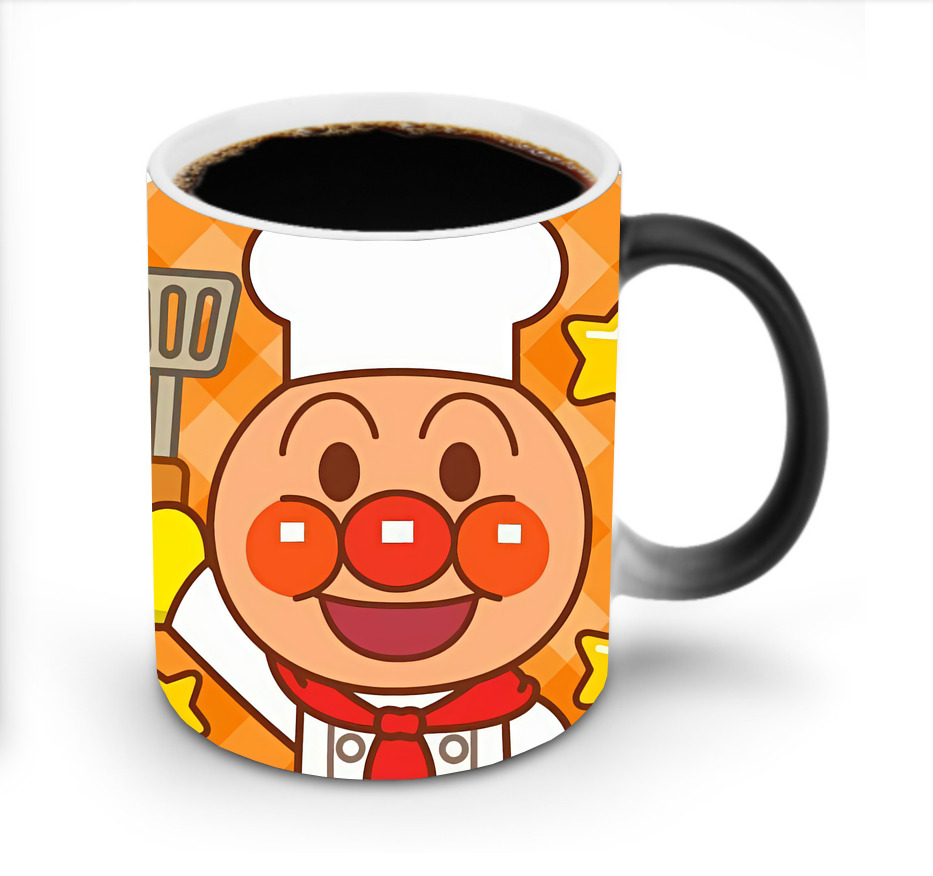 （画像用） アンパンマン Anpanman 温度変色マグカップ