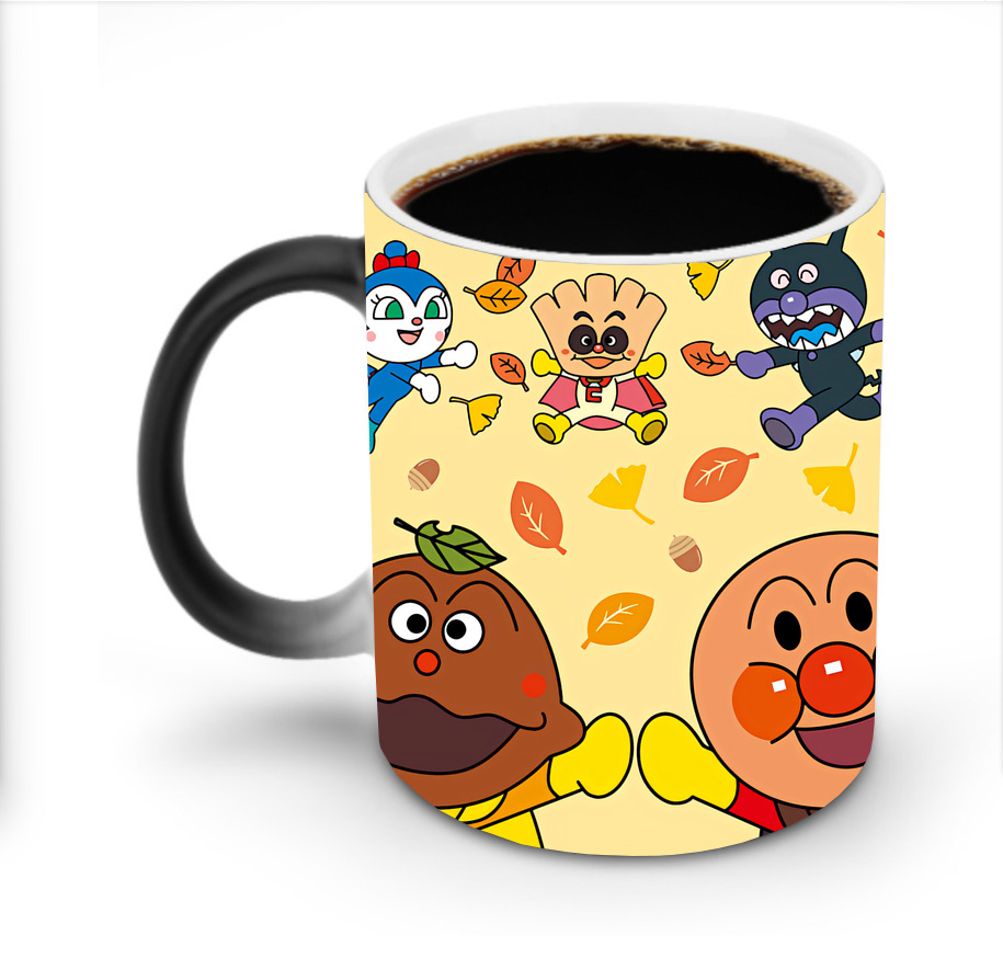 （画像用） アンパンマン Anpanman 温度変色マグカップ