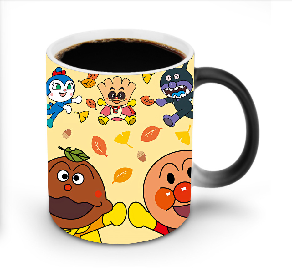 （画像用） アンパンマン Anpanman 温度変色マグカップ