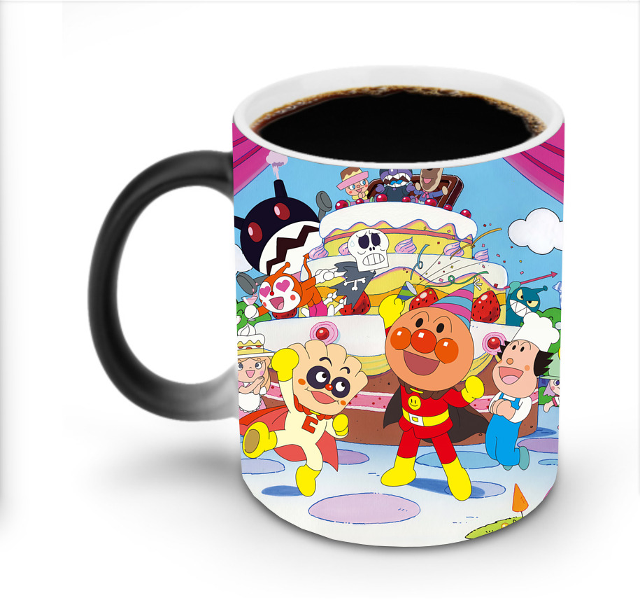 （画像用） アンパンマン Anpanman 温度変色マグカップ