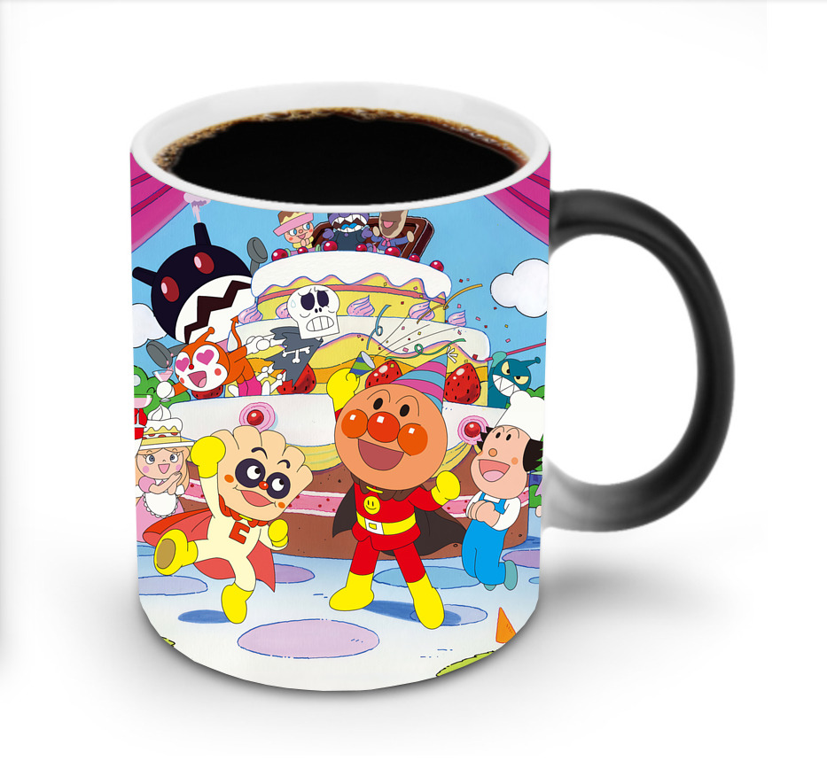 （画像用） アンパンマン Anpanman 温度変色マグカップ