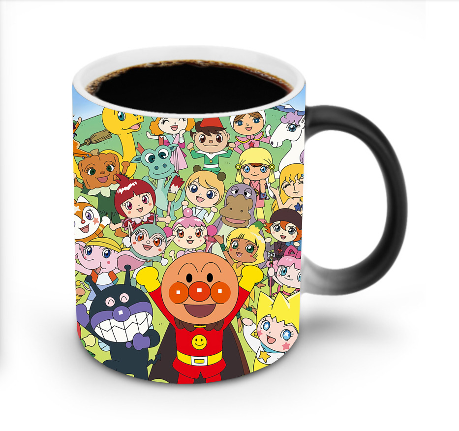 （画像用） アンパンマン Anpanman 温度変色マグカップ
