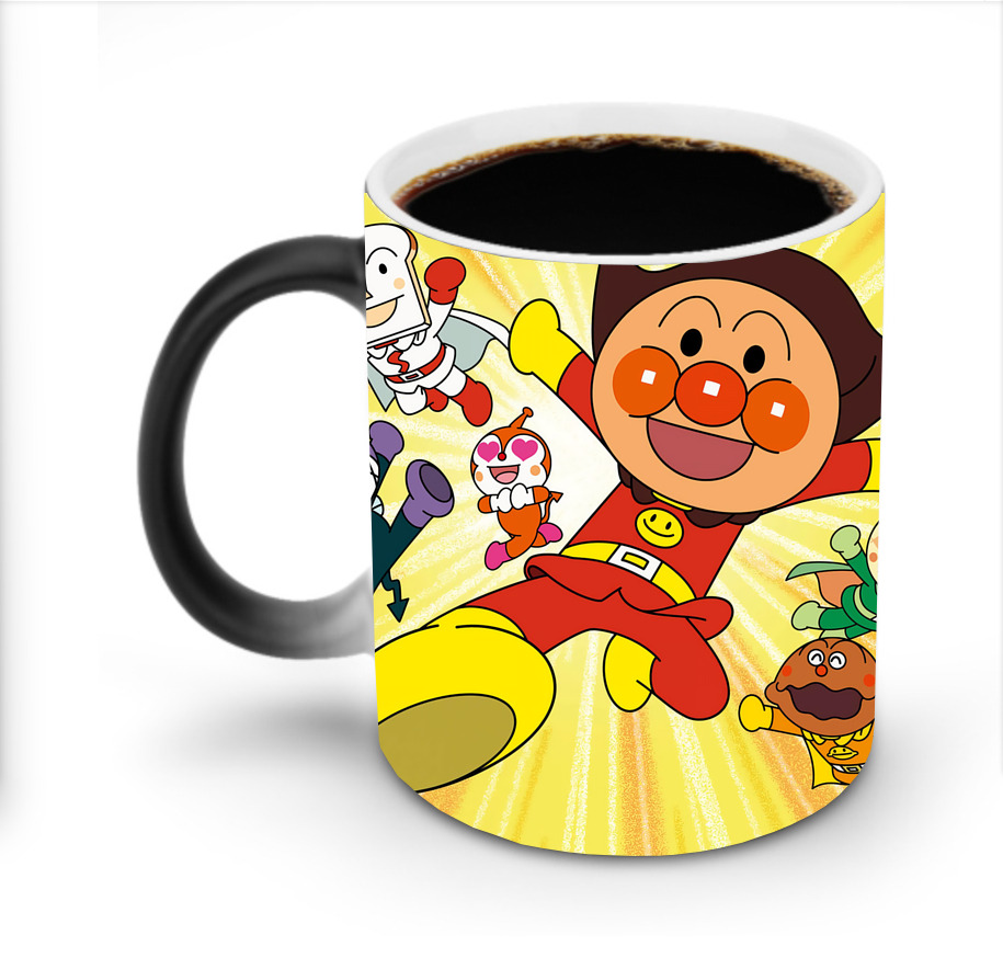 （画像用） アンパンマン Anpanman 温度変色マグカップ