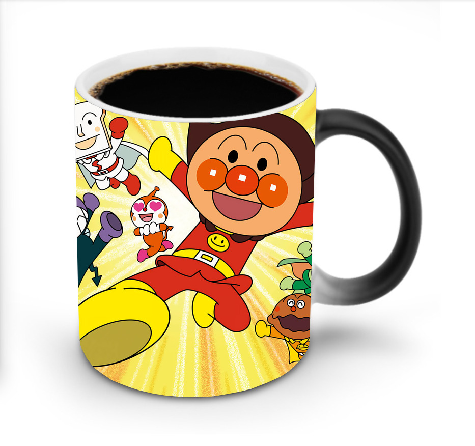 （画像用） アンパンマン Anpanman 温度変色マグカップ
