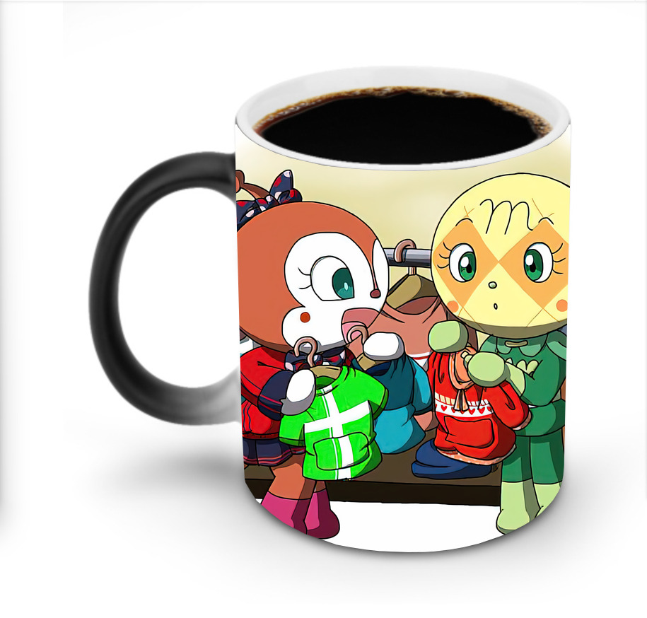 （画像用） アンパンマン Anpanman 温度変色マグカップ