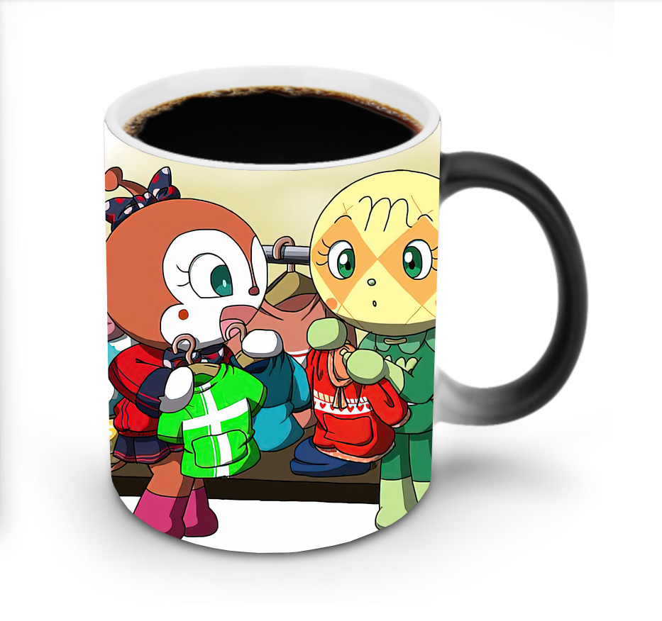 （画像用） アンパンマン Anpanman 温度変色マグカップ