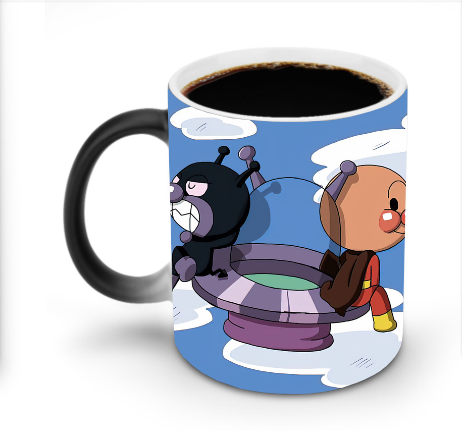 （画像用） アンパンマン Anpanman 温度変色マグカップ