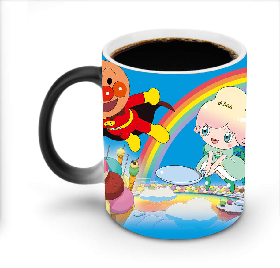 （画像用） アンパンマン Anpanman 温度変色マグカップ