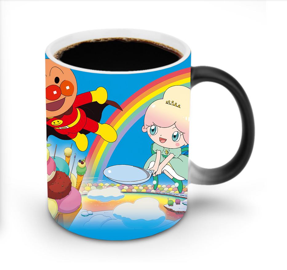 （画像用） アンパンマン Anpanman 温度変色マグカップ