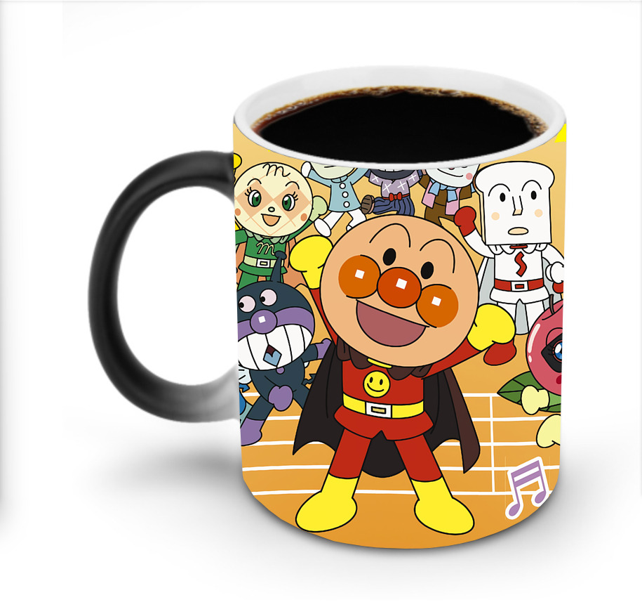 （画像用） アンパンマン Anpanman 温度変色マグカップ
