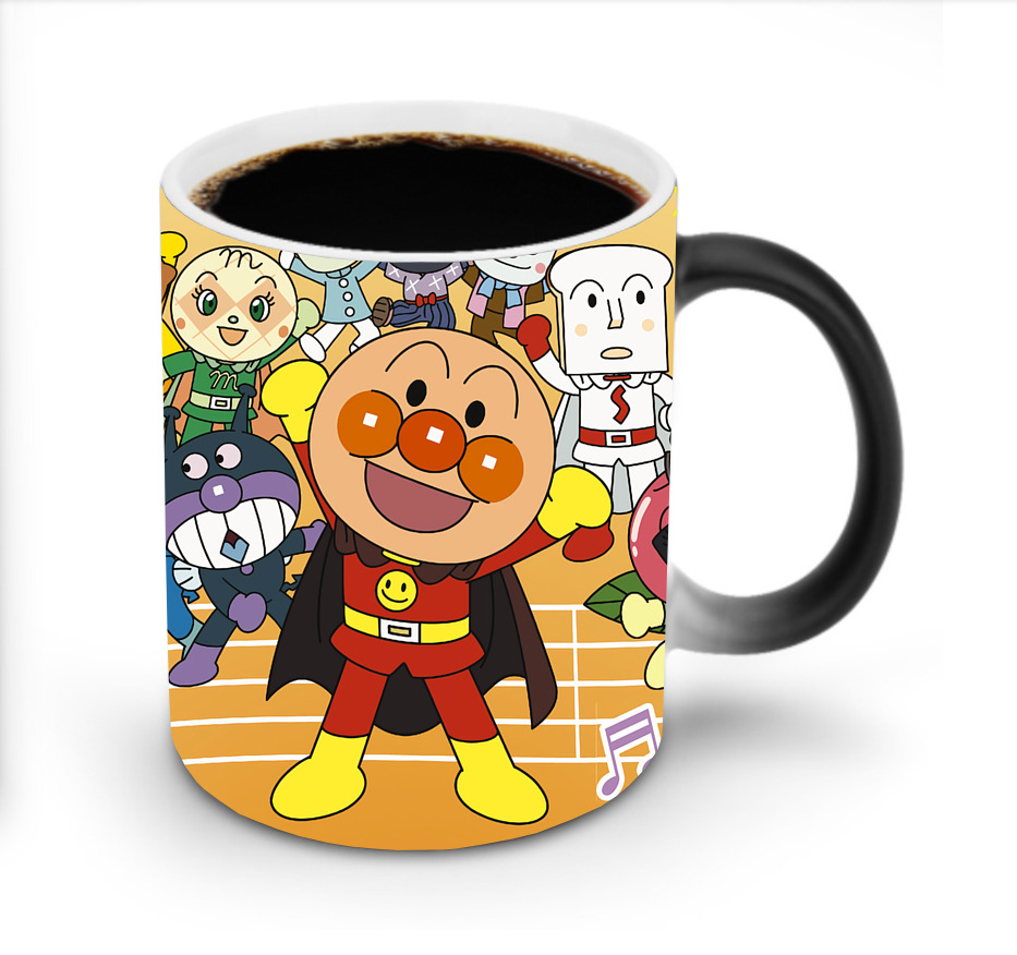 （画像用） アンパンマン Anpanman 温度変色マグカップ