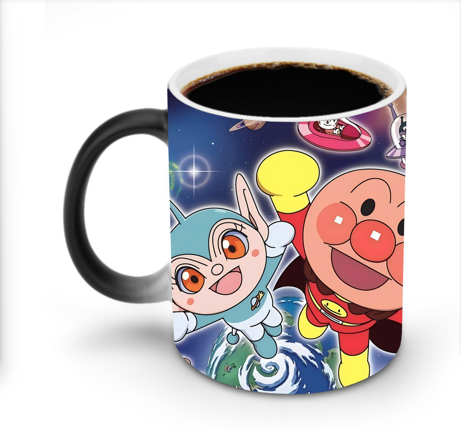 （画像用） アンパンマン Anpanman 温度変色マグカップ