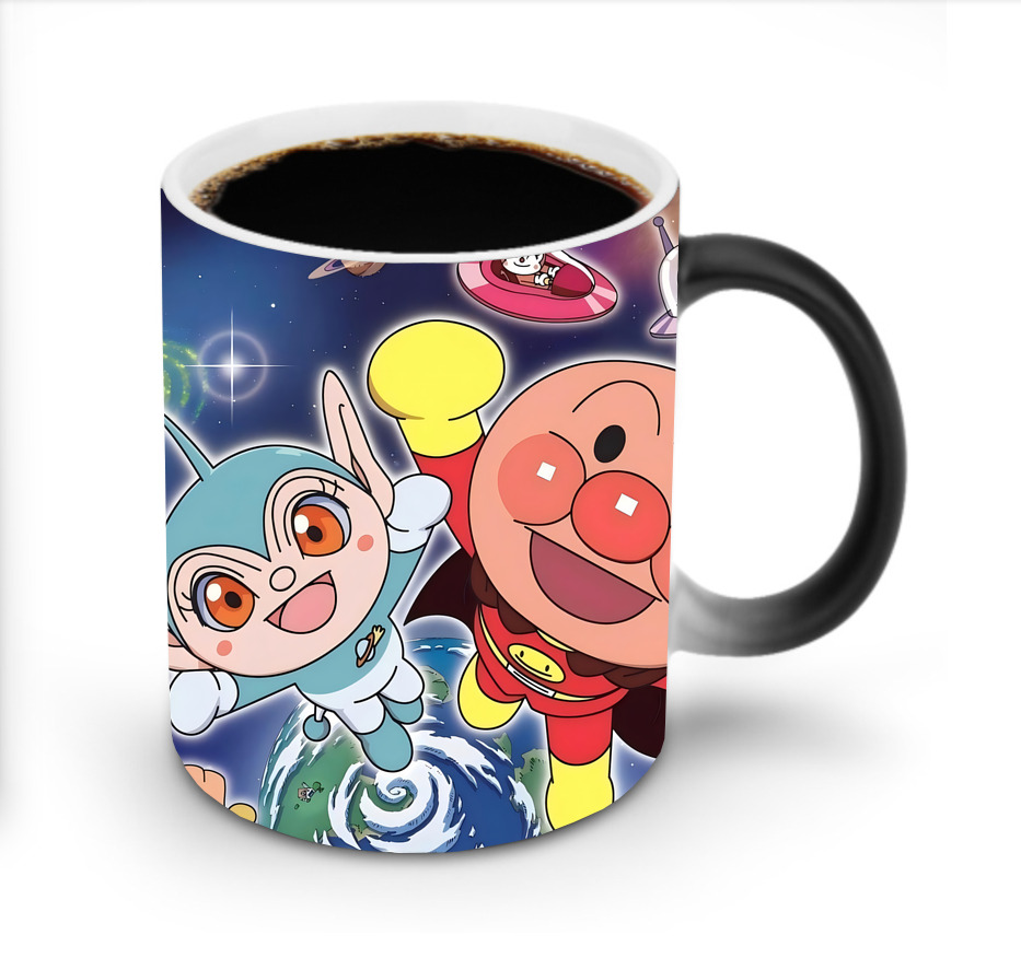 （画像用） アンパンマン Anpanman 温度変色マグカップ