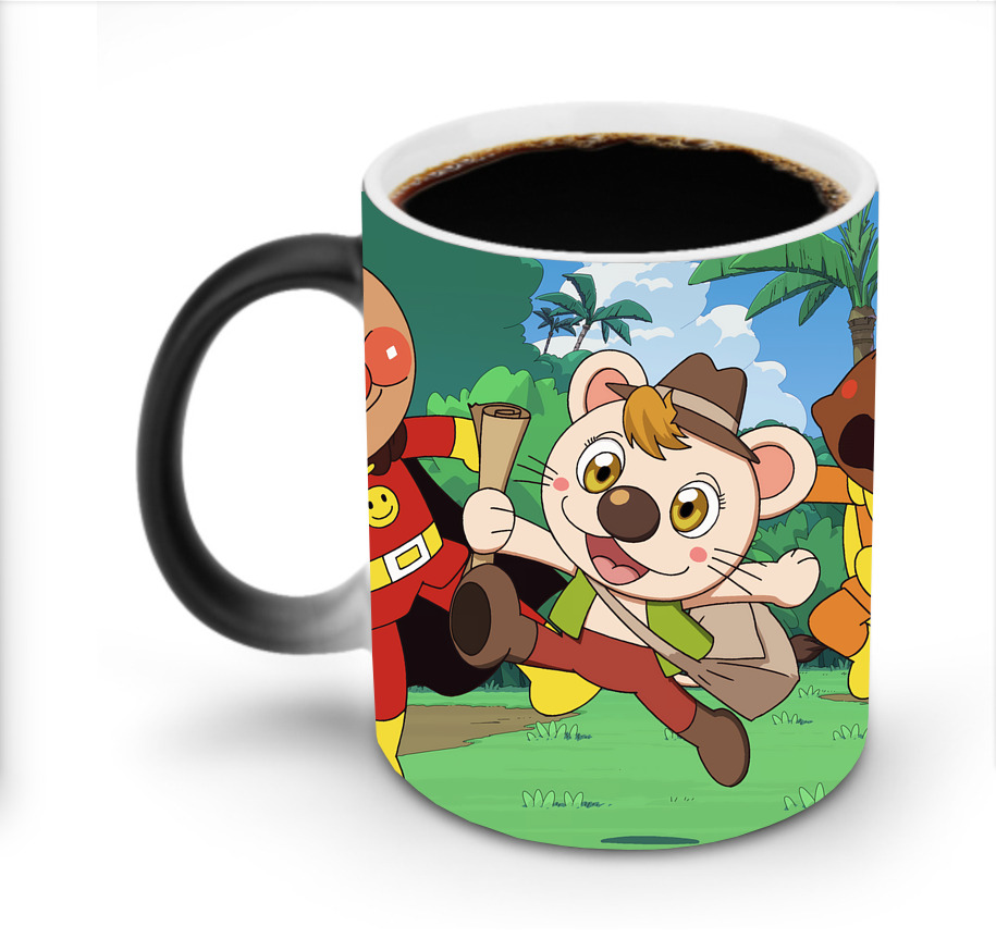 （画像用） アンパンマン Anpanman 温度変色マグカップ