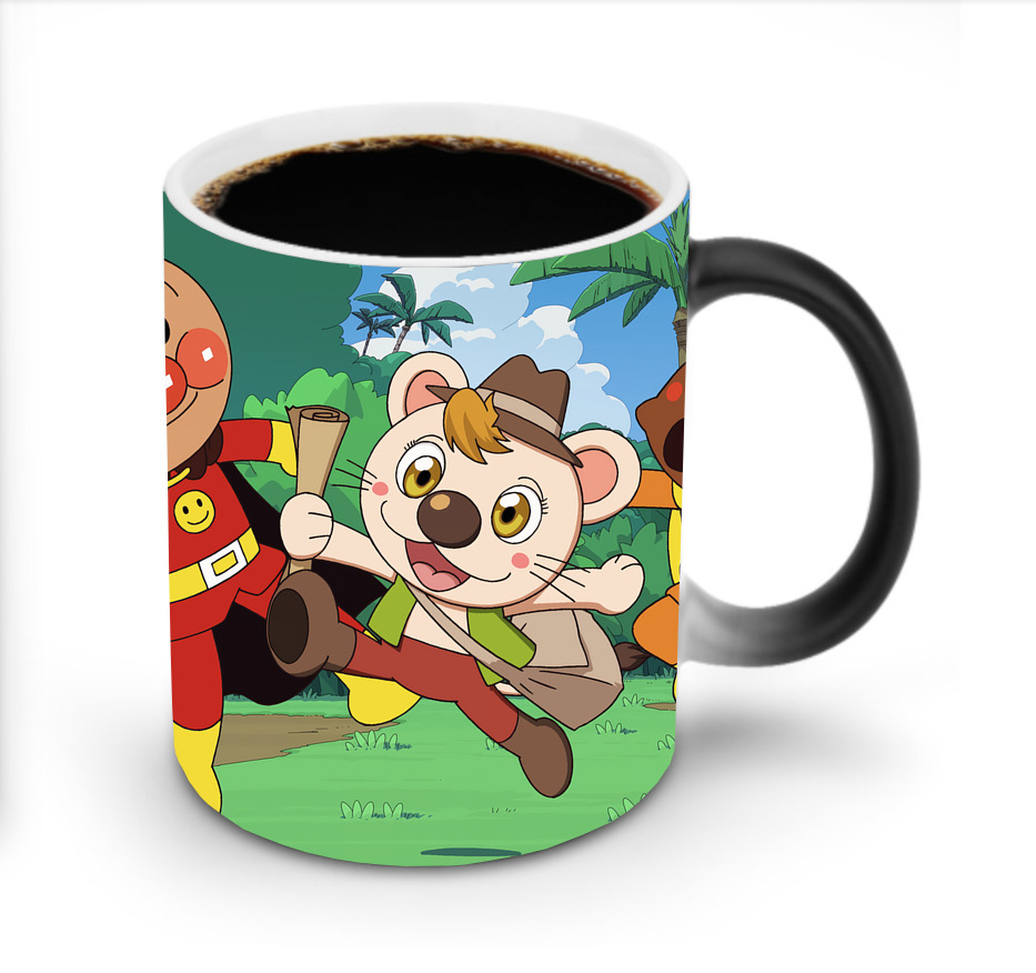 （画像用） アンパンマン Anpanman 温度変色マグカップ