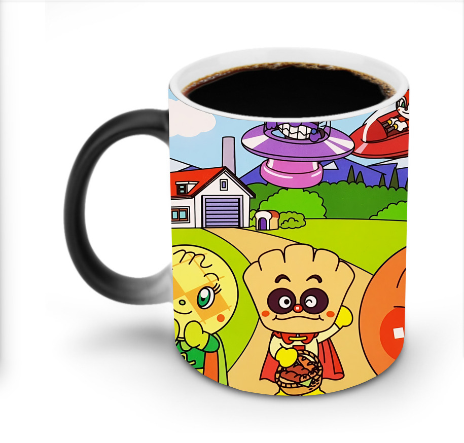 （画像用） アンパンマン Anpanman 温度変色マグカップ