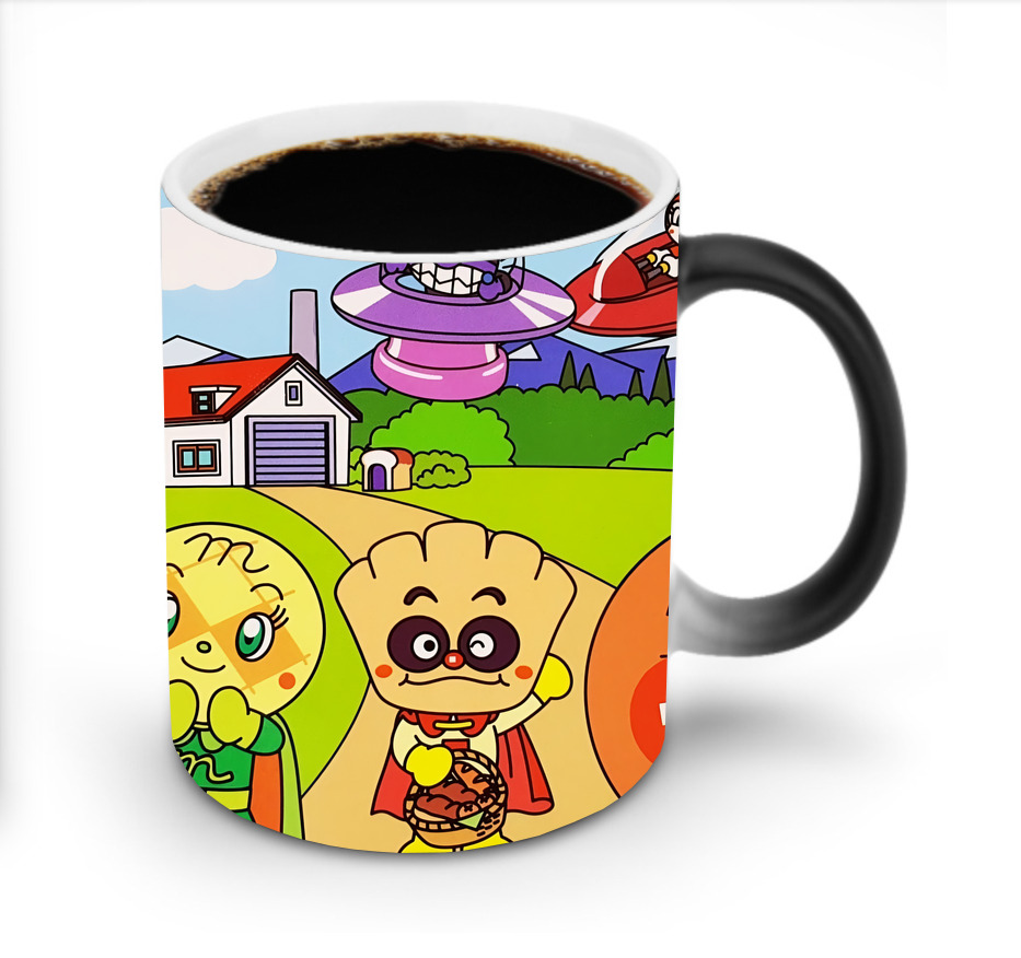 （画像用） アンパンマン Anpanman 温度変色マグカップ