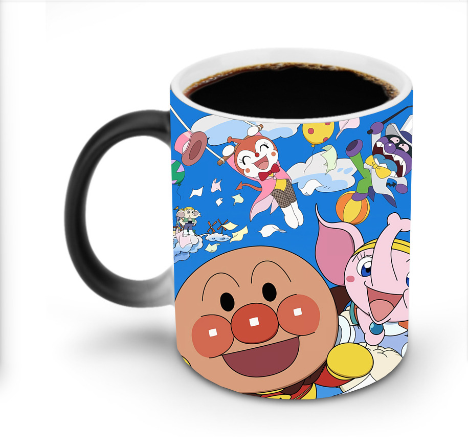 （画像用） アンパンマン Anpanman 温度変色マグカップ