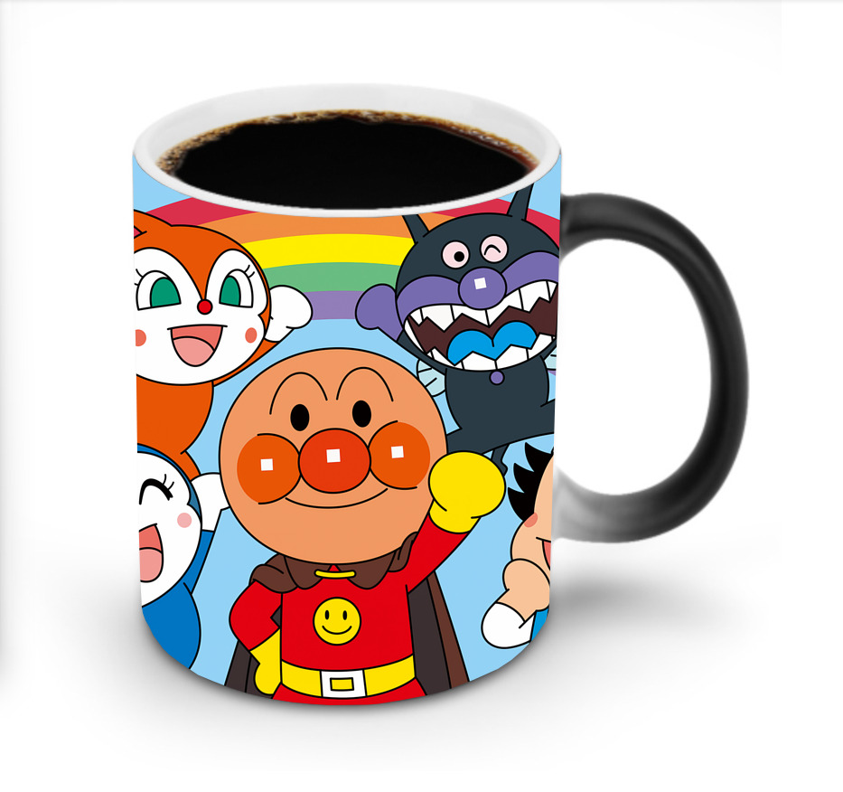 （画像用） アンパンマン Anpanman 温度変色マグカップ
