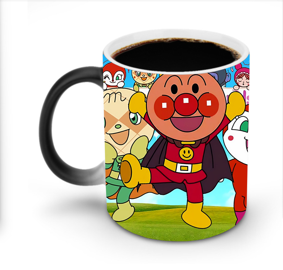（画像用） アンパンマン Anpanman 温度変色マグカップ