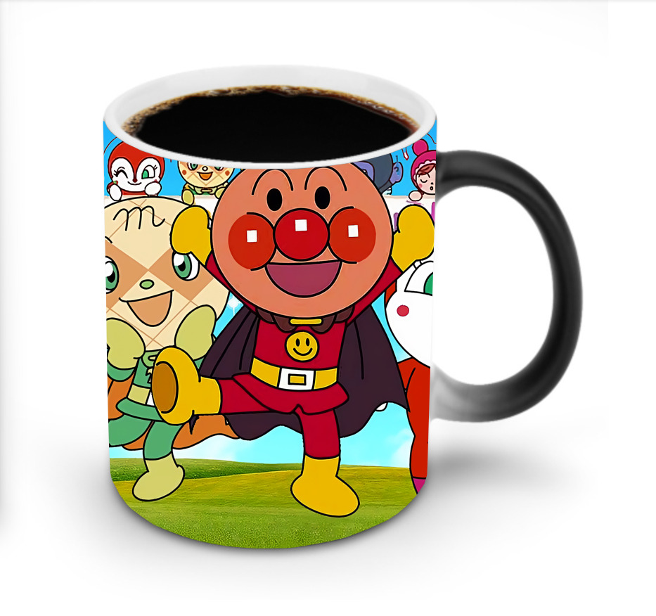（画像用） アンパンマン Anpanman 温度変色マグカップ
