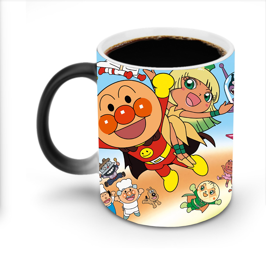 （画像用） アンパンマン Anpanman 温度変色マグカップ