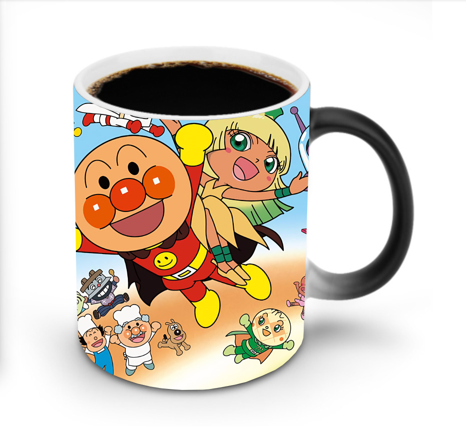 （画像用） アンパンマン Anpanman 温度変色マグカップ