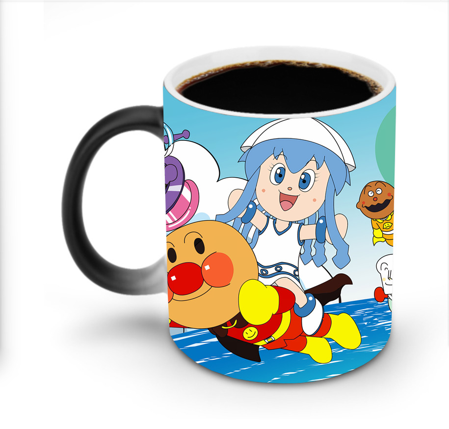 （画像用） アンパンマン Anpanman 温度変色マグカップ