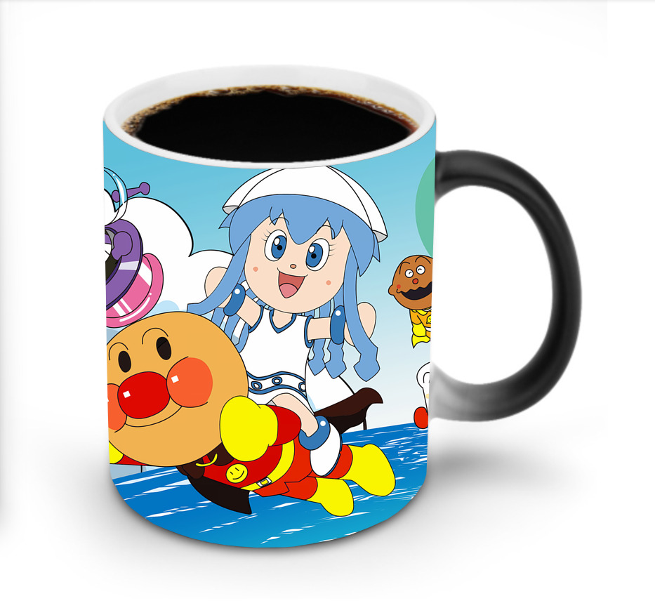 （画像用） アンパンマン Anpanman 温度変色マグカップ