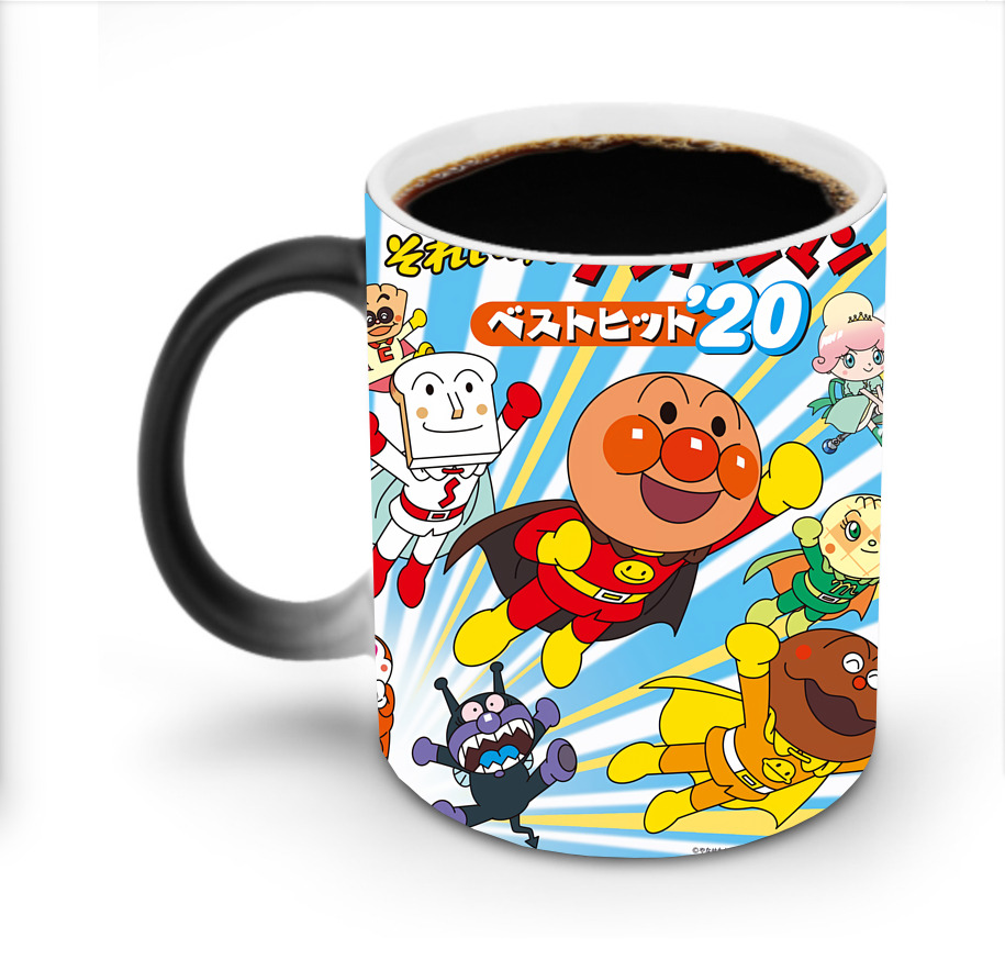 （画像用） アンパンマン Anpanman 温度変色マグカップ