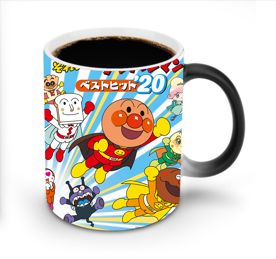 （画像用） アンパンマン Anpanman 温度変色マグカップ