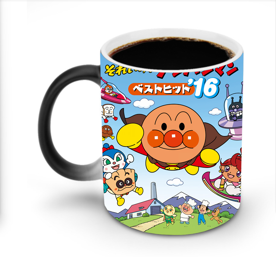 （画像用） アンパンマン Anpanman 温度変色マグカップ