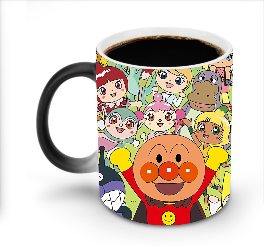 （画像用） アンパンマン Anpanman 温度変色マグカップ
