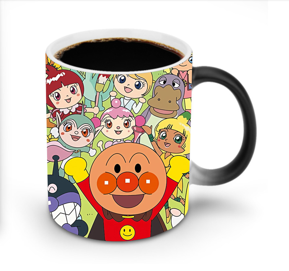 （画像用） アンパンマン Anpanman 温度変色マグカップ