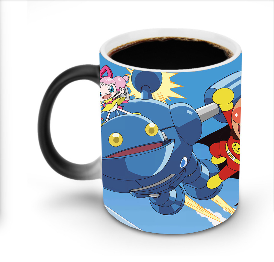 （画像用） アンパンマン Anpanman 温度変色マグカップ