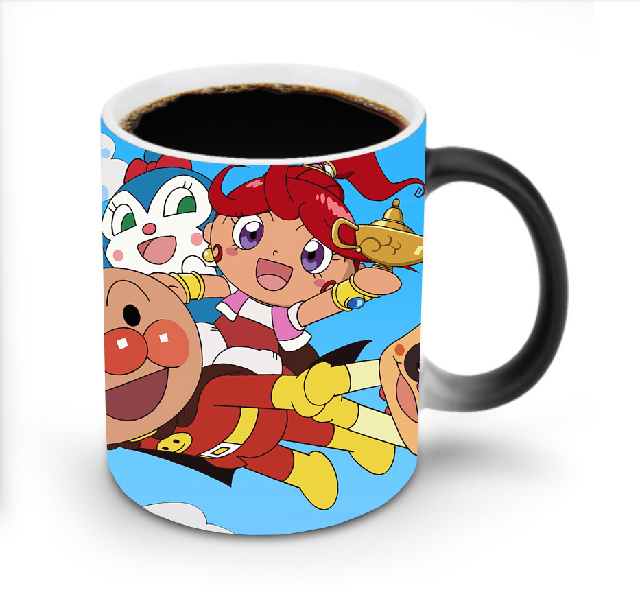 （画像用） アンパンマン Anpanman 温度変色マグカップ