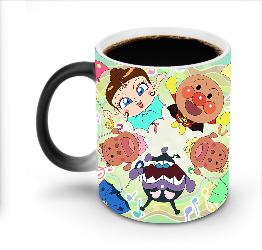 （画像用） アンパンマン Anpanman 温度変色マグカップ