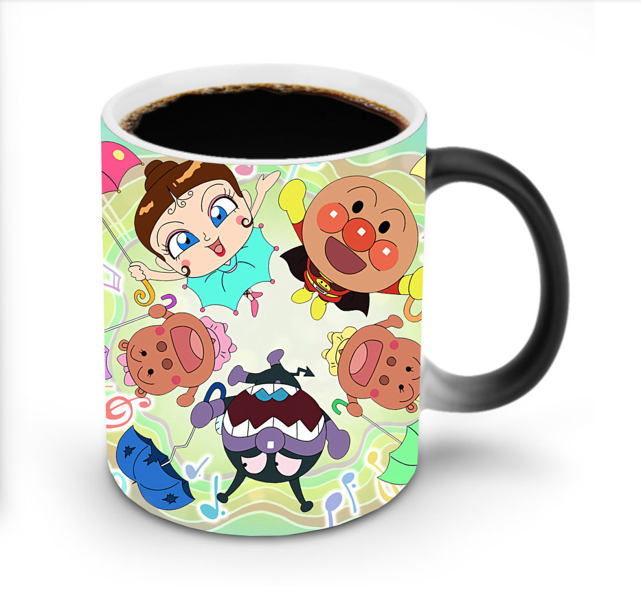 （画像用） アンパンマン Anpanman 温度変色マグカップ