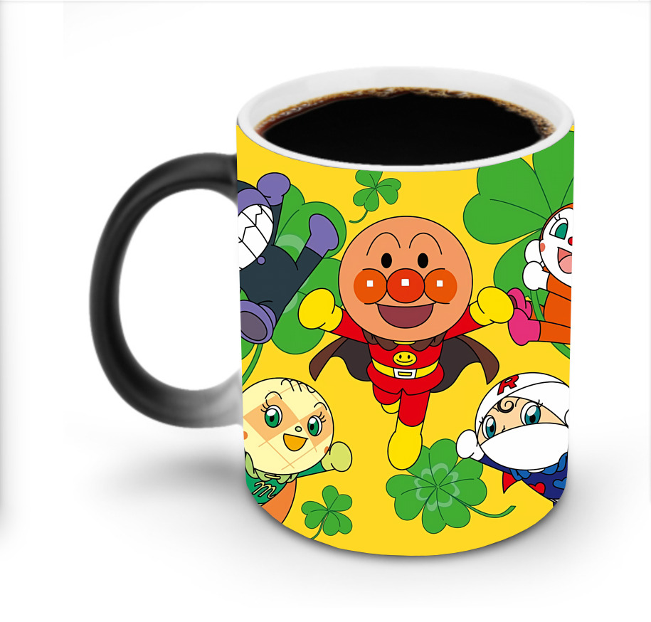 （画像用） アンパンマン Anpanman 温度変色マグカップ