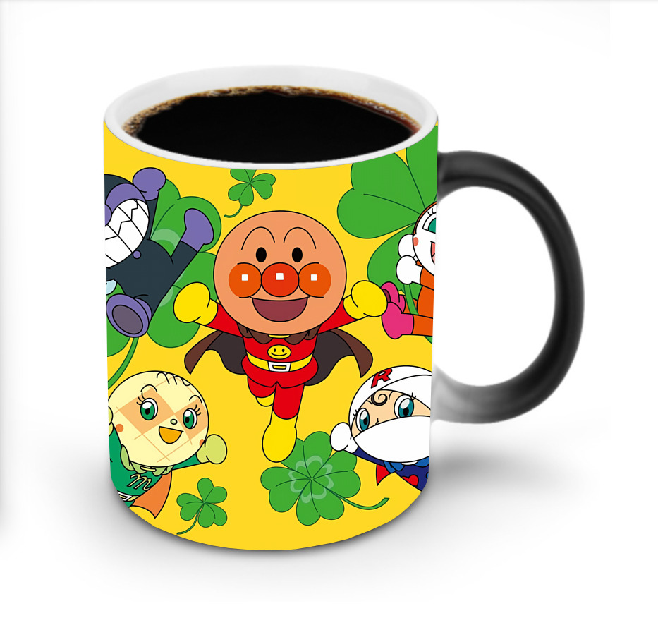 （画像用） アンパンマン Anpanman 温度変色マグカップ