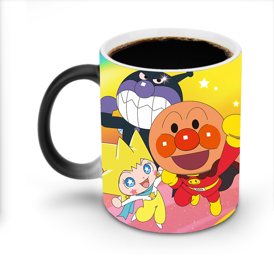 （画像用） アンパンマン Anpanman 温度変色マグカップ