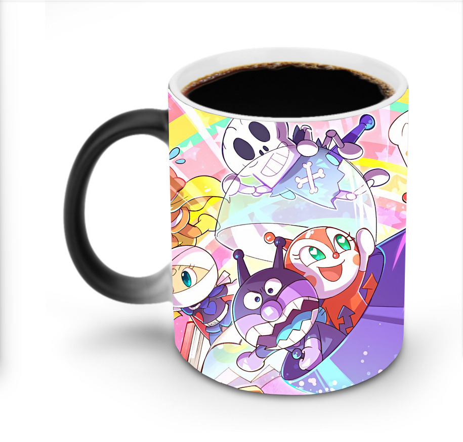 （画像用） アンパンマン Anpanman 温度変色マグカップ