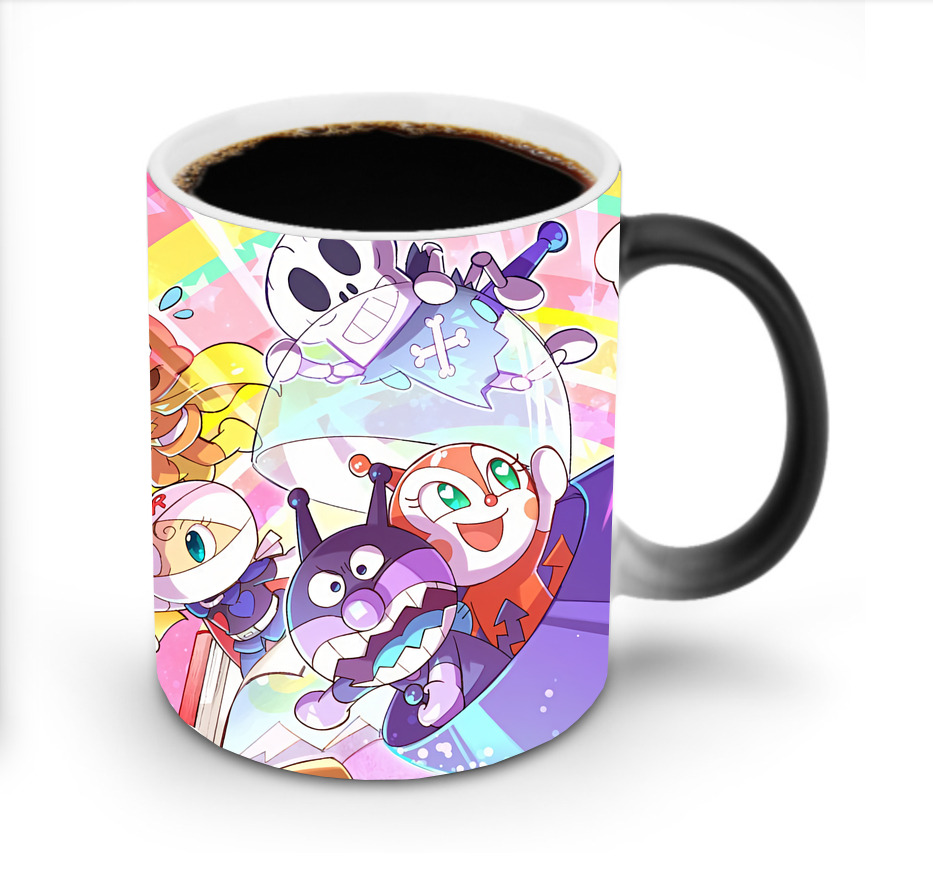 （画像用） アンパンマン Anpanman 温度変色マグカップ