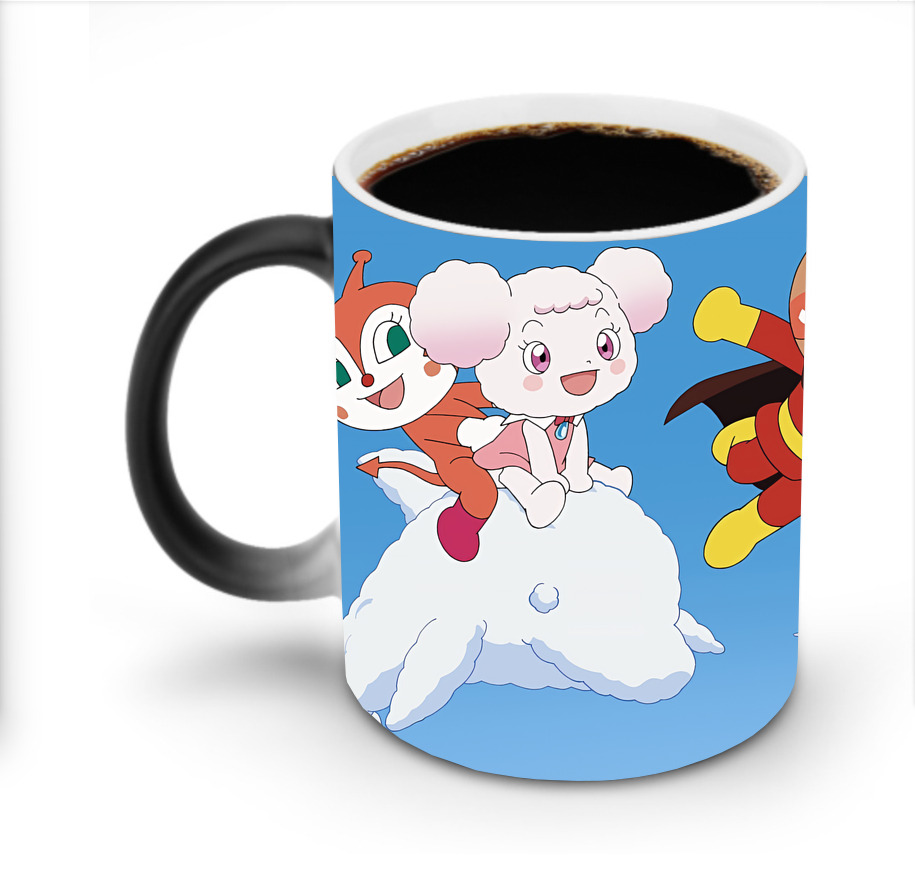 （画像用） アンパンマン Anpanman 温度変色マグカップ