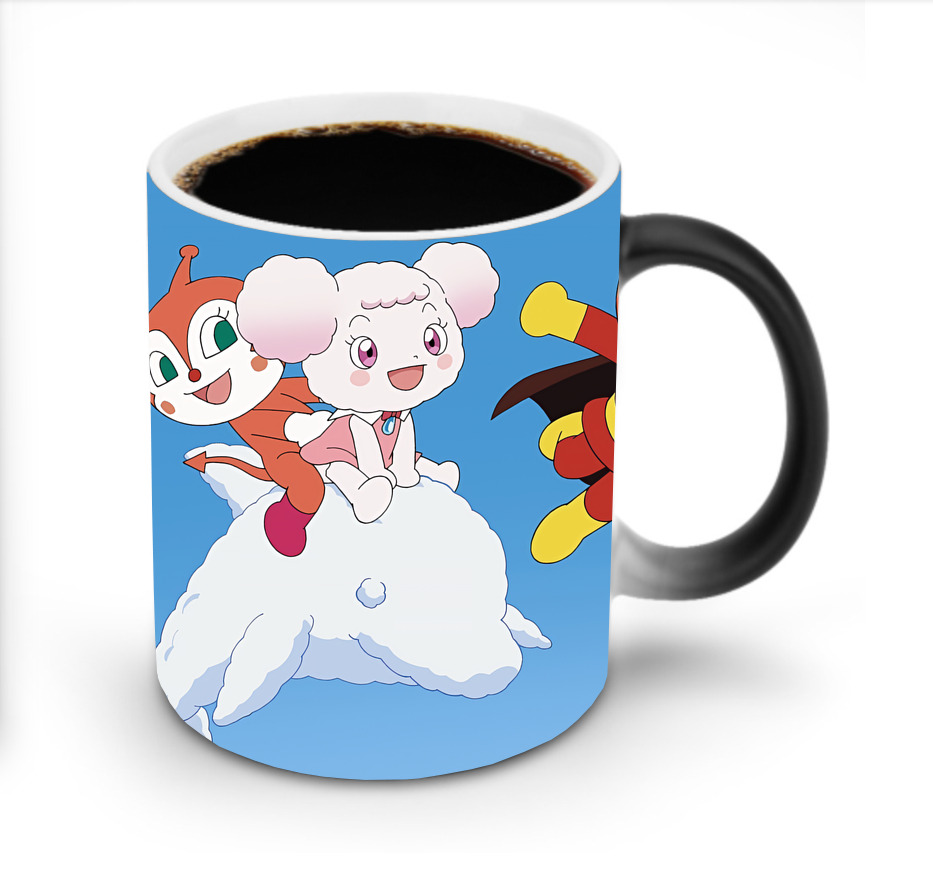 （画像用） アンパンマン Anpanman 温度変色マグカップ